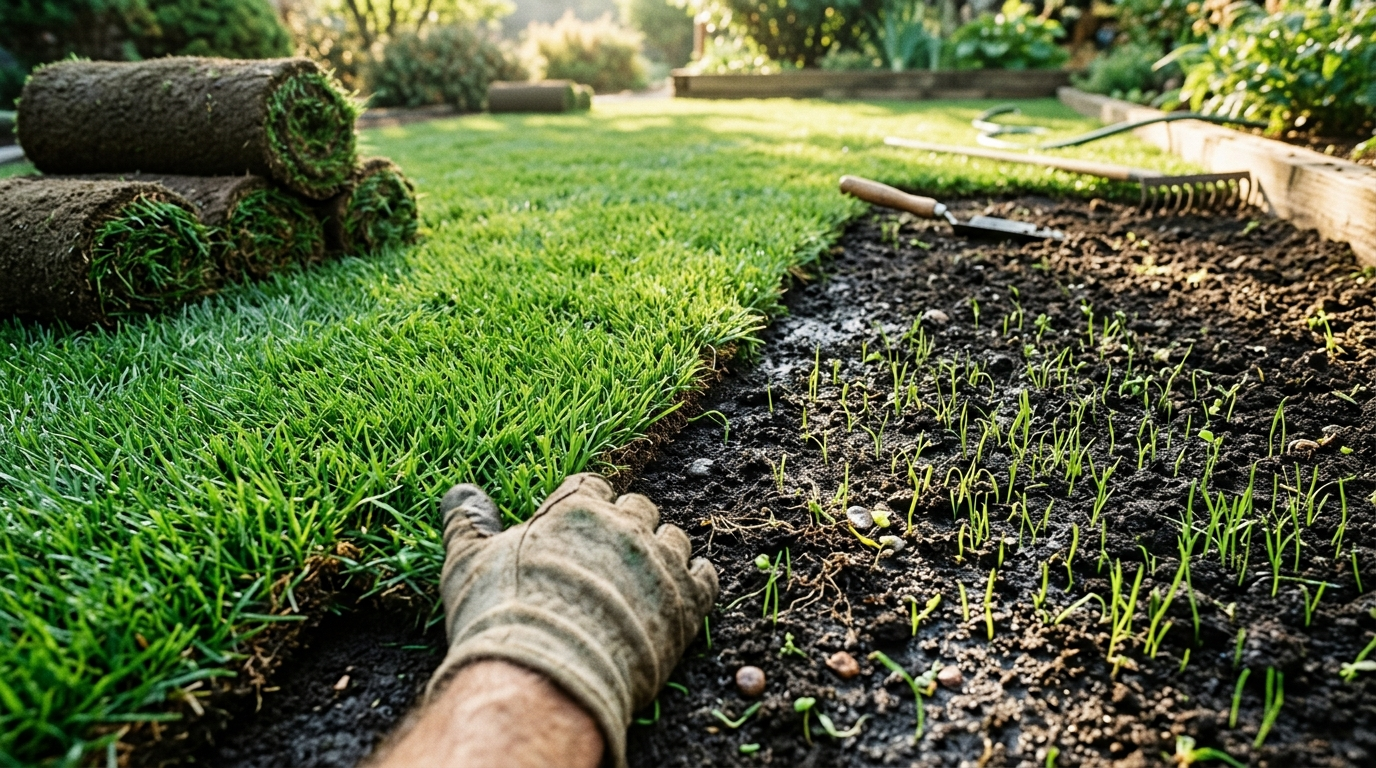 Sod vs. Seed: Cost Comparison for Lawn Installation